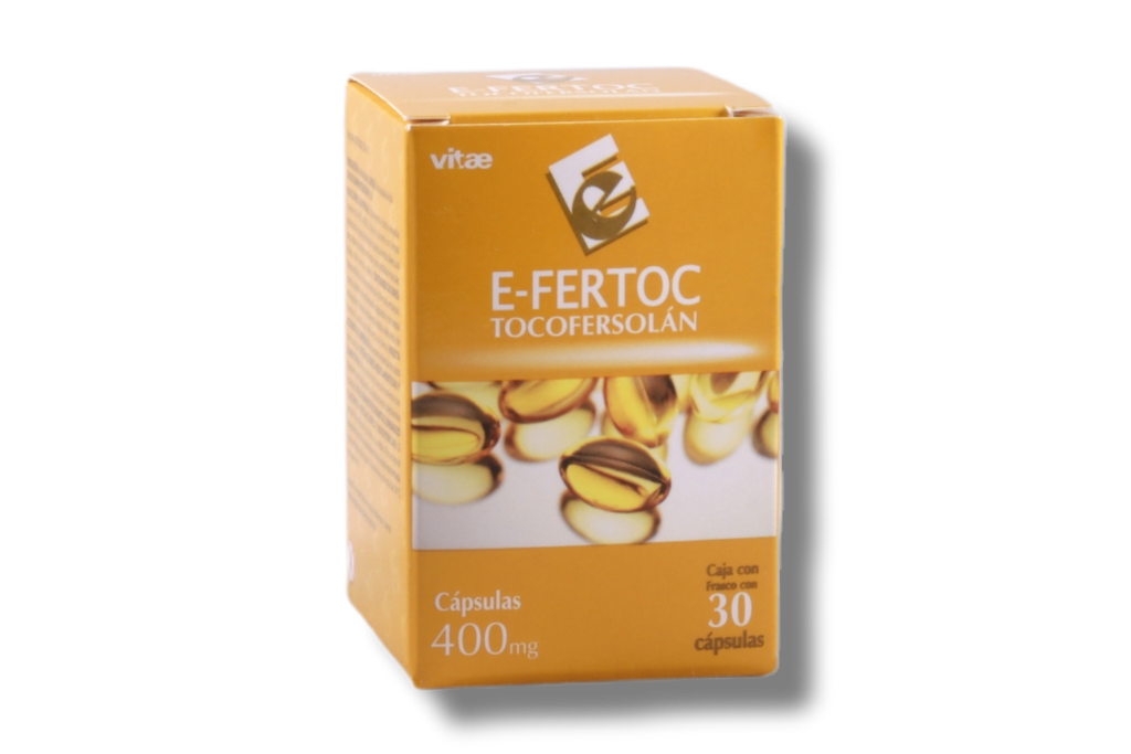 E-FERTOC 400MG C/30 CAPSULAS