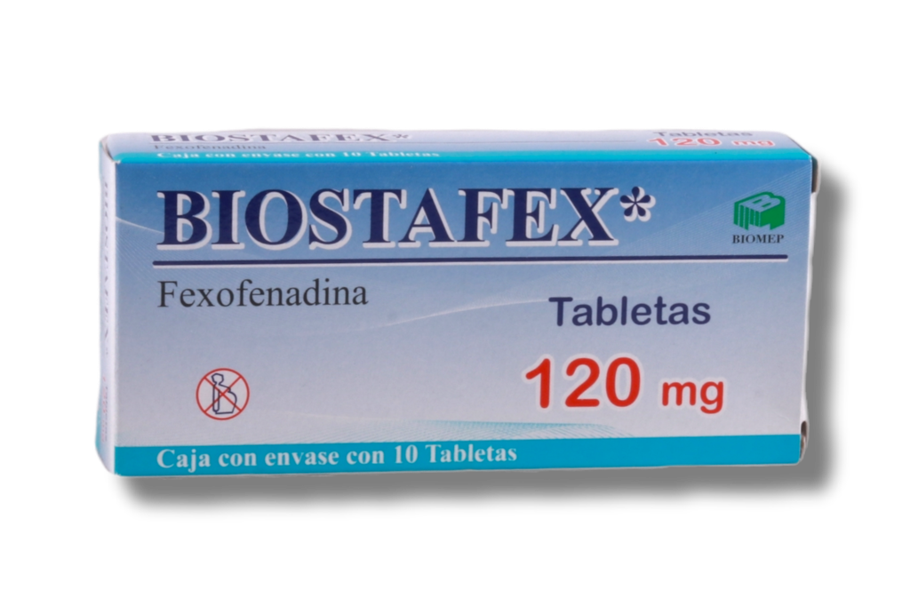 BIOSTAFEX 120MG C/10 TABLETAS