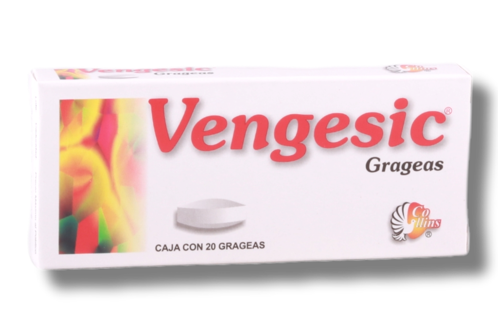 VENGESIC 100MG 0.5MG 200MG  C/20 TABLETA