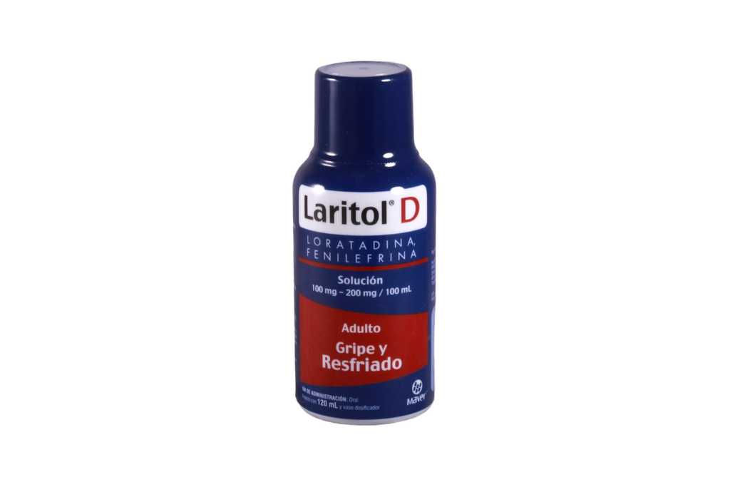 LARITOL D ADULTO JARABE C/120ML