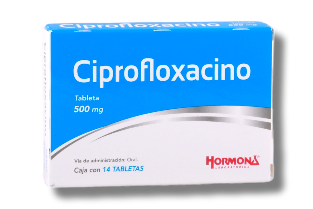CIPROFLOXACINO 500MG C/14 TABLETAS