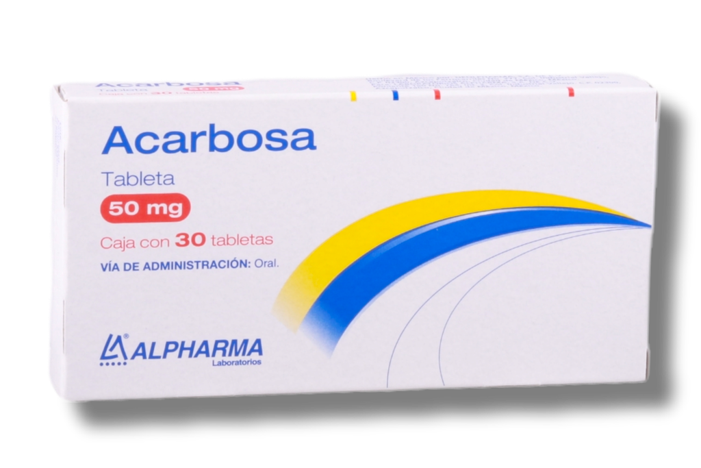 ACARBOSA 50MG C/30 TABLETAS ALPHARMA
