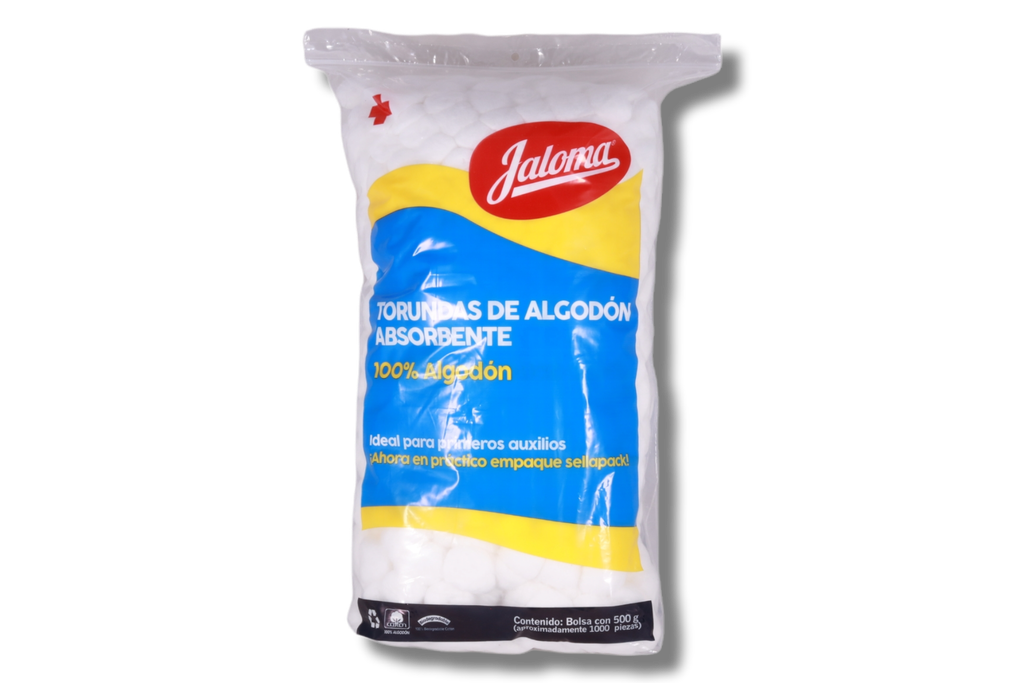 TORUNDAS DE ALGODON DIBAR  C/500 GR