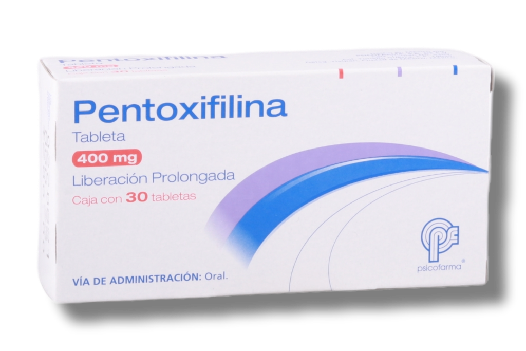 PENTOXIFILINA 400MG C/30 TABLETAS