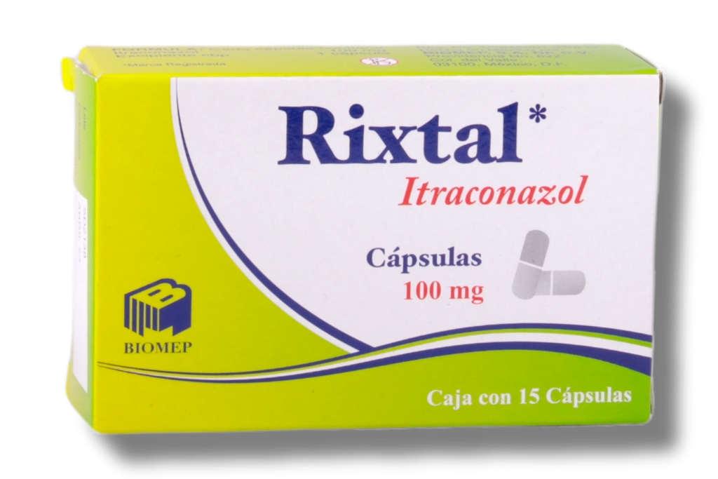 RIXTAL 100 MG. C/15 CAPSULAS