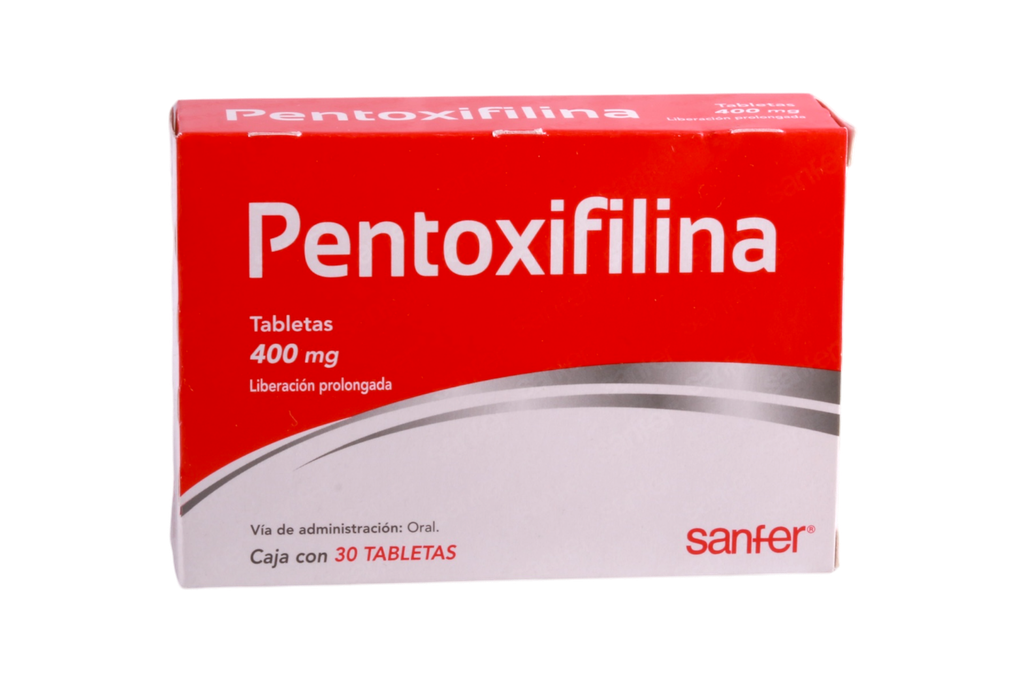 PENTOXIFILINA 400MG C/30 TABS HORMONA