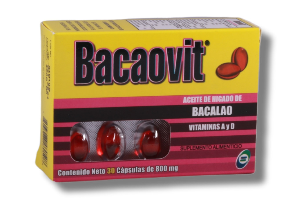 BACAOVIT 800MG C/30 PERLAS