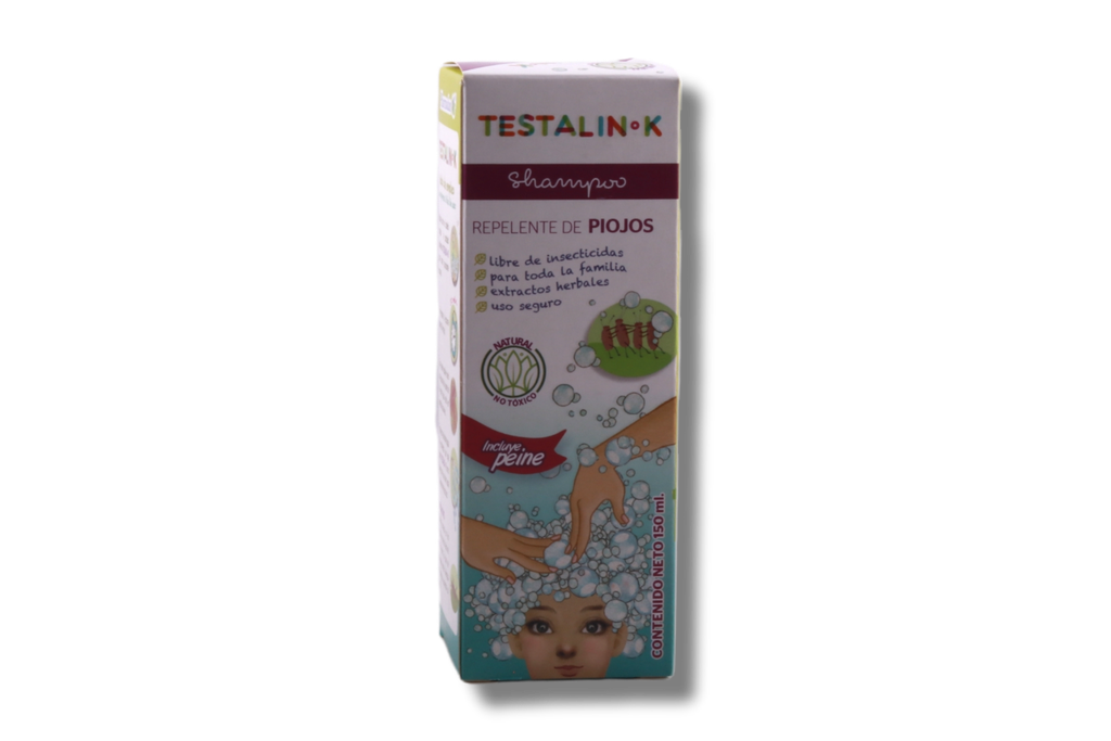TESTALIN -K SHAMPOO FCO.C/125ML +PEINE