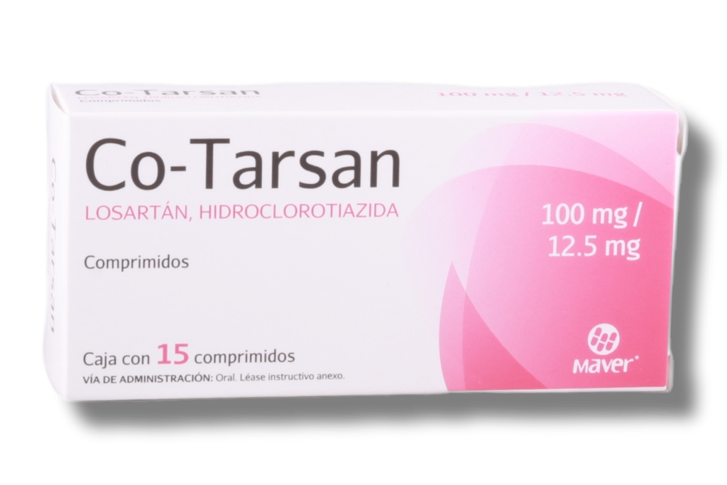CO-TARSAN 50.0MG/12.5MG C/15 COMPRIMIDOS