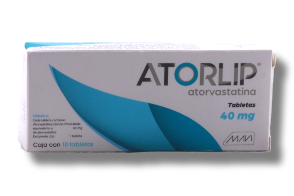 ATORLIP 40MG C/10 TABLETAS