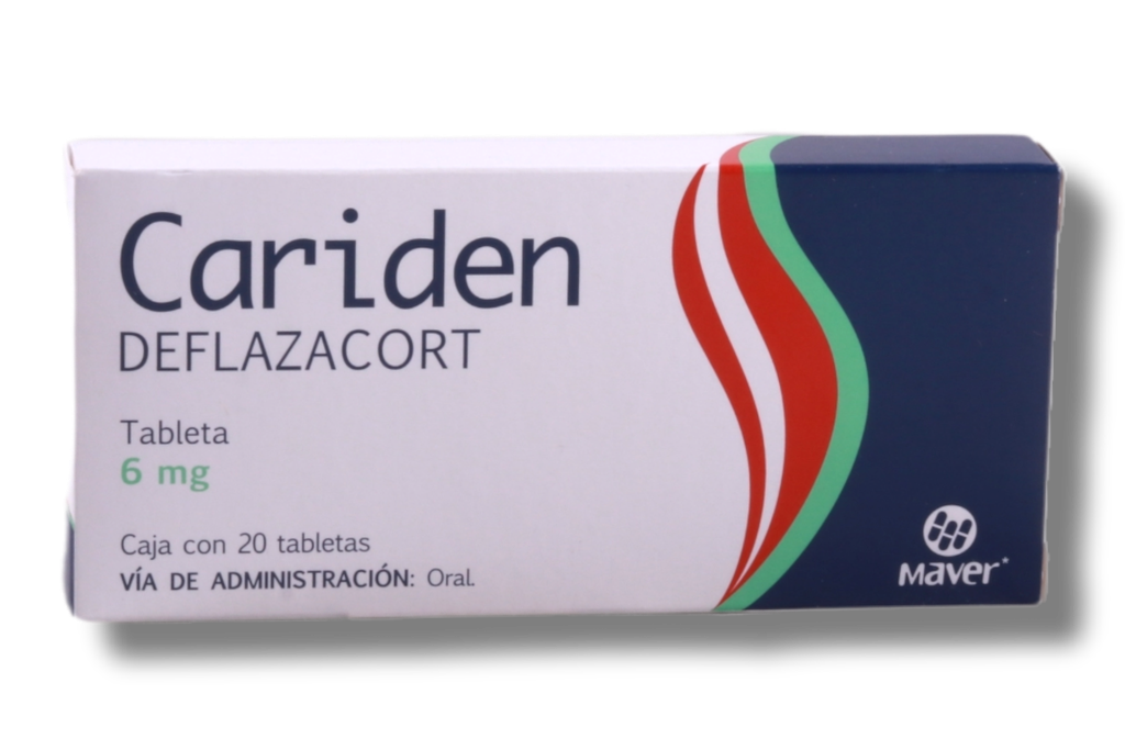 CARIDEN 6MG C/20 TABLETAS