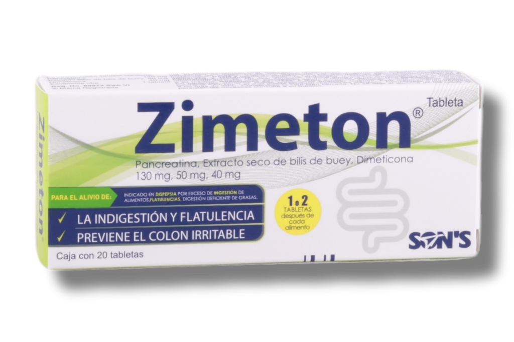 ZIMETON C/20 TABLETAS