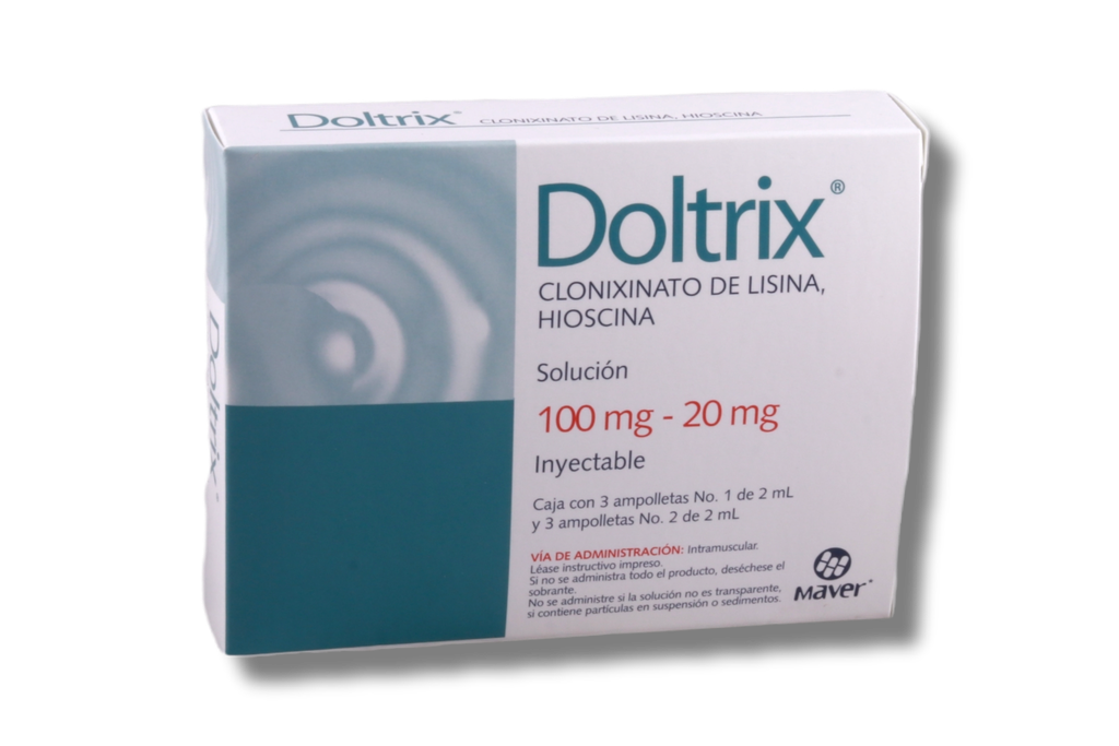 DOLTRIX 100MG/20MG C/3 AMPOLLETAS