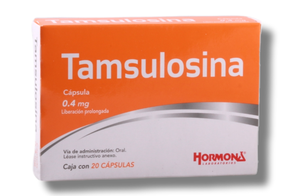 TAMSULOSINA 0.4MG C/20 CAPSULAS HORMONA