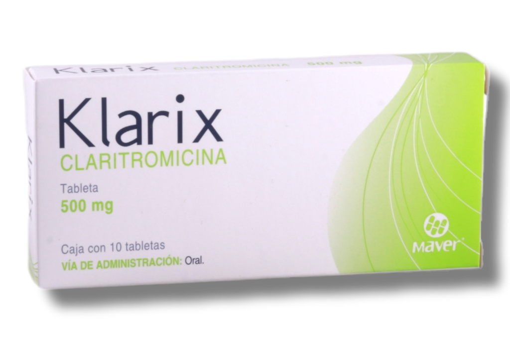 KLARIX 500MG C/10 TABLETAS