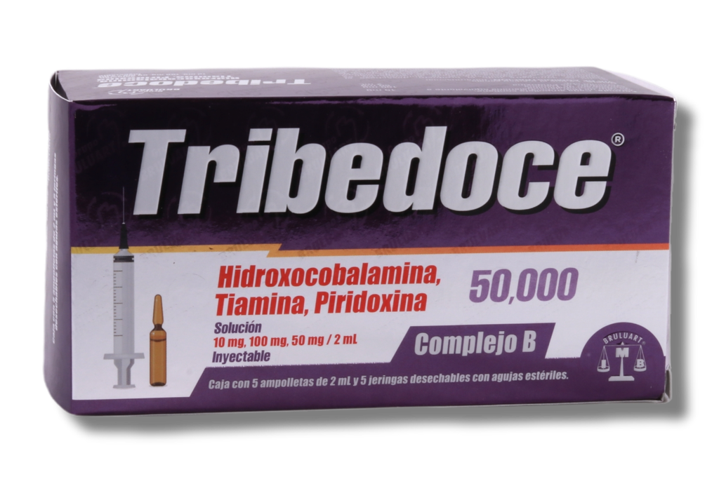 TRIBEDOCE 50,000 C/5 AMPOLLETAS