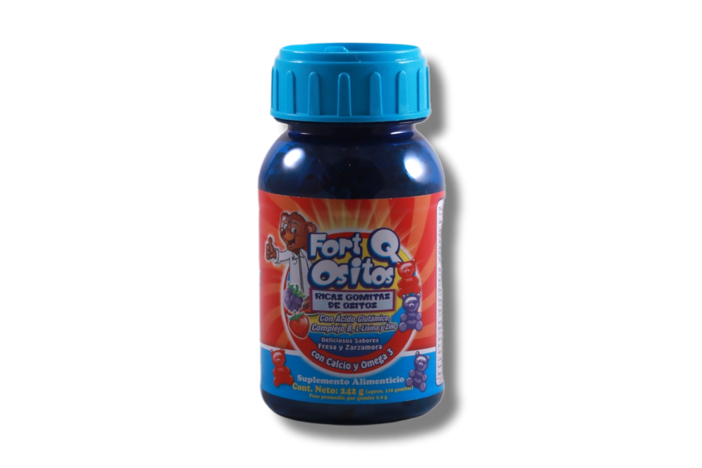 FORTI Q OSITOS  C/110 GOMITAS (AZUL)