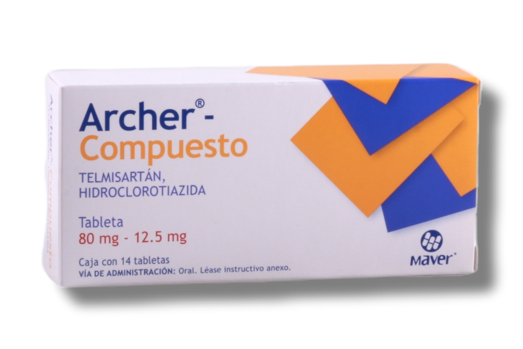 ARCHER COMPUESTO 14 TAB 80/12.5 MG