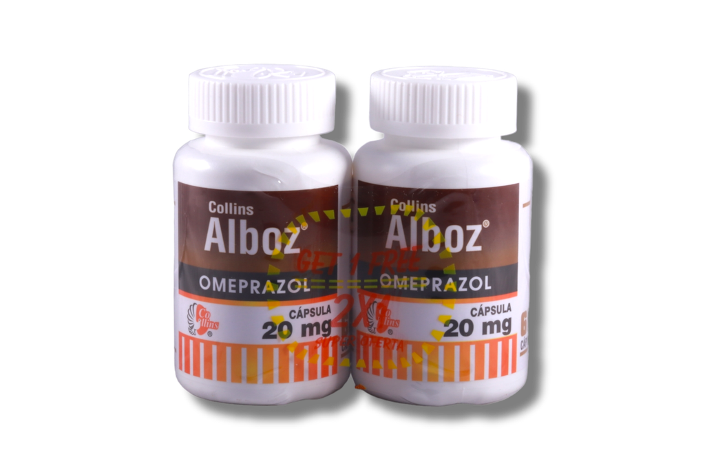 ALBOZ C/60+60CAPSULA 20 MG (Oferta 2x1)