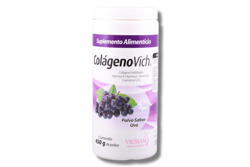 COLAGENO VICH POLVO 450G SABOR UVA