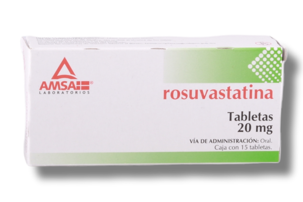 ROSUVASTATINA 20 MG C/15 TABLETAS AMSA
