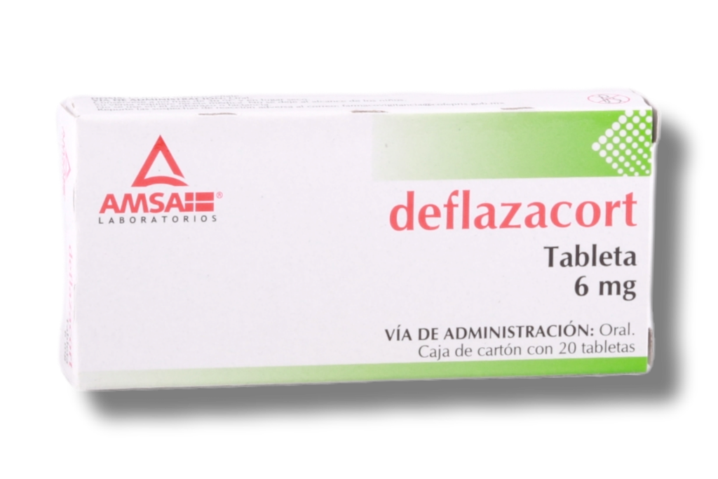DEFLAZACORT 6MG C/20 TABLETAS