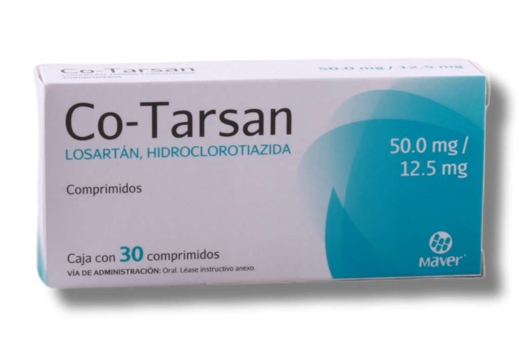 CO-TARSAN 50.0MG/12.5MG C/30 COMPRIMIDOS
