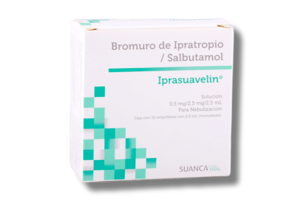 IPRASUAVELIN SOL. P/NEBULIZAR C/10 AMPUL