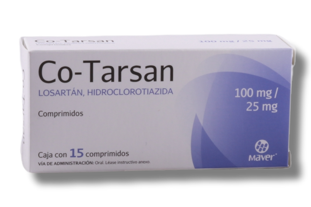 CO-TARSAN 100MG/25MG C/15 COMPRIMIDOS