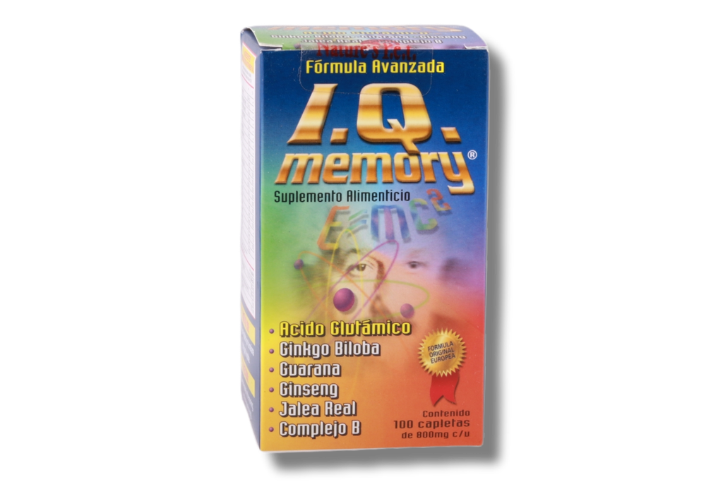IQ MEMORY C/100 CAPLETAS