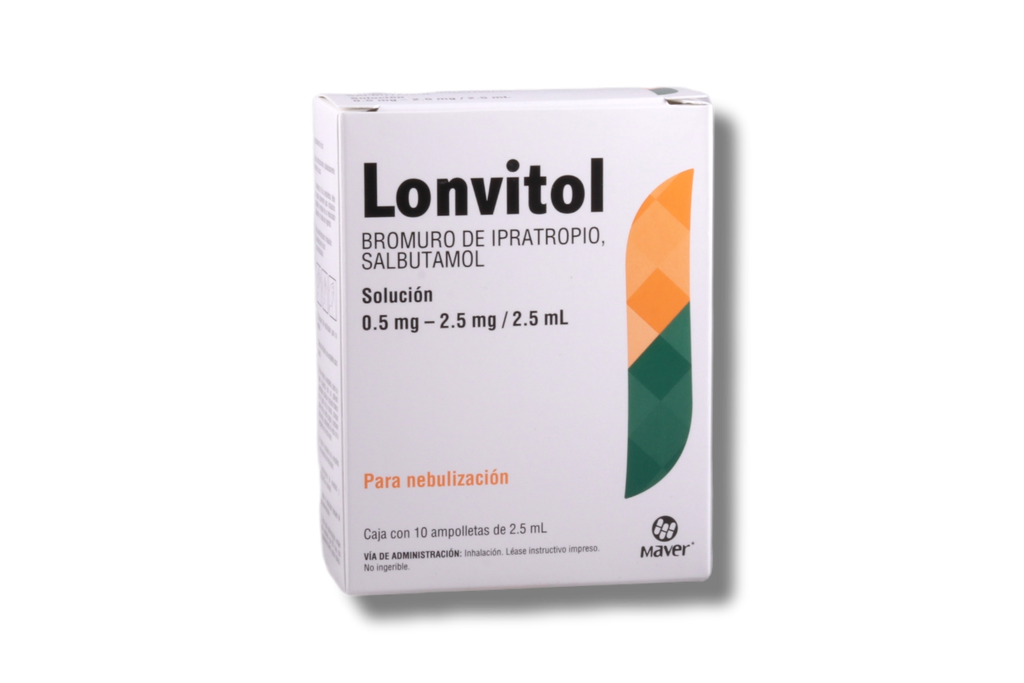 LONVITOL C/10AMPULAS PARA NEBULIZAR