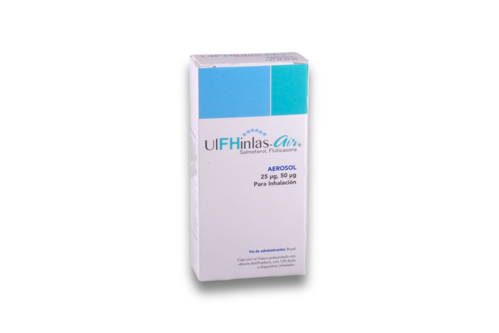ULFHINLAS AIR 25µg/50µg C/120 DOSIS