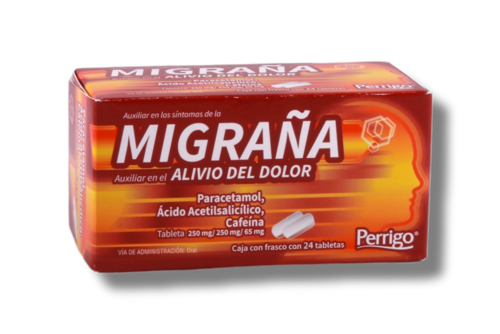 MIGRAÑA C/24 TABLETAS PERRIGO