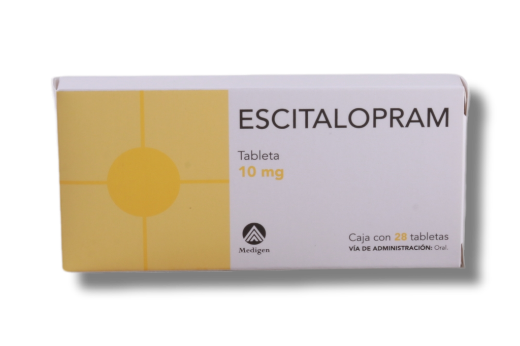 ESCITALOPRAM 10MG C/28 TABLETAS MEDIGEN