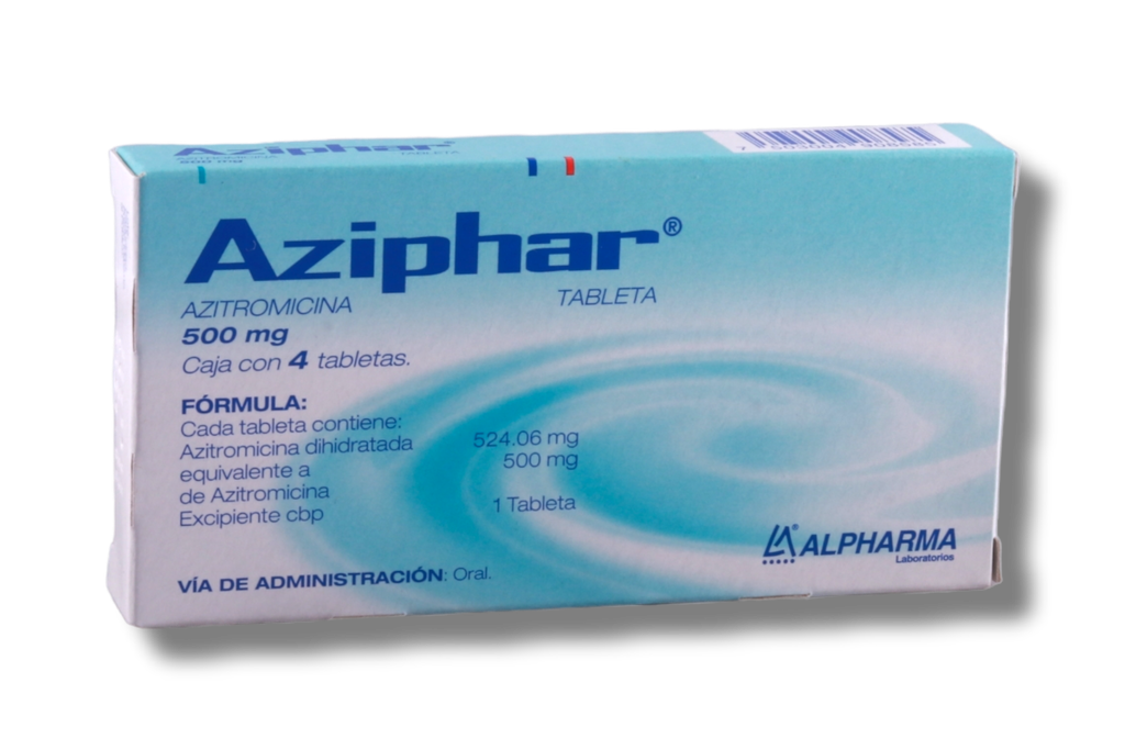 AZIPHAR 500MG C/4 TABLETAS