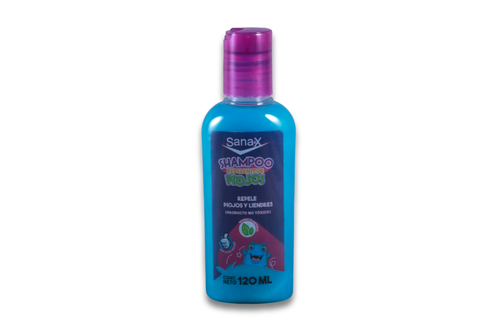 SHAMPOO REPELENTE PIOJOS 120ML SANAX