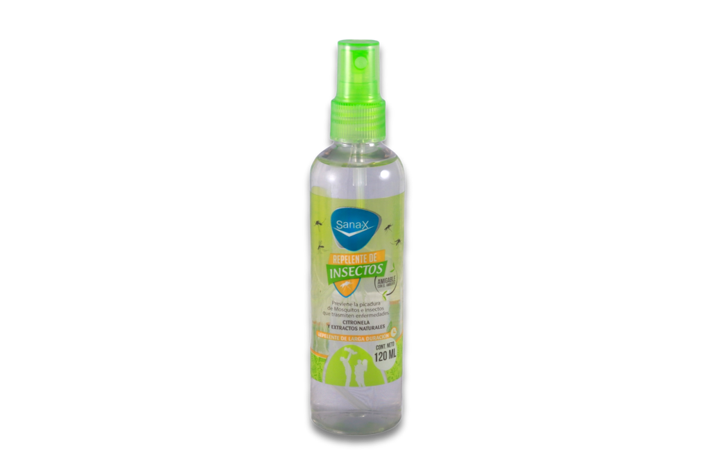 REPELENTE DE INSECTOS 120ML SANAX