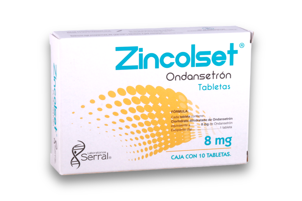 ZINCOLSET 8MG C/10 TABLETAS