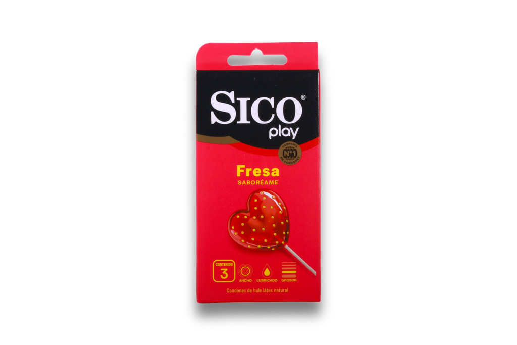 PRESERVATIVO SICO FRESA C/3