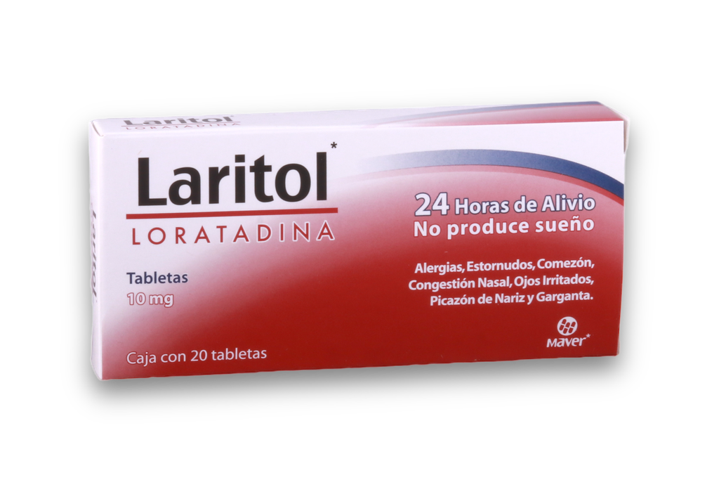 LARITOL 10MG C/20 TABLETAS