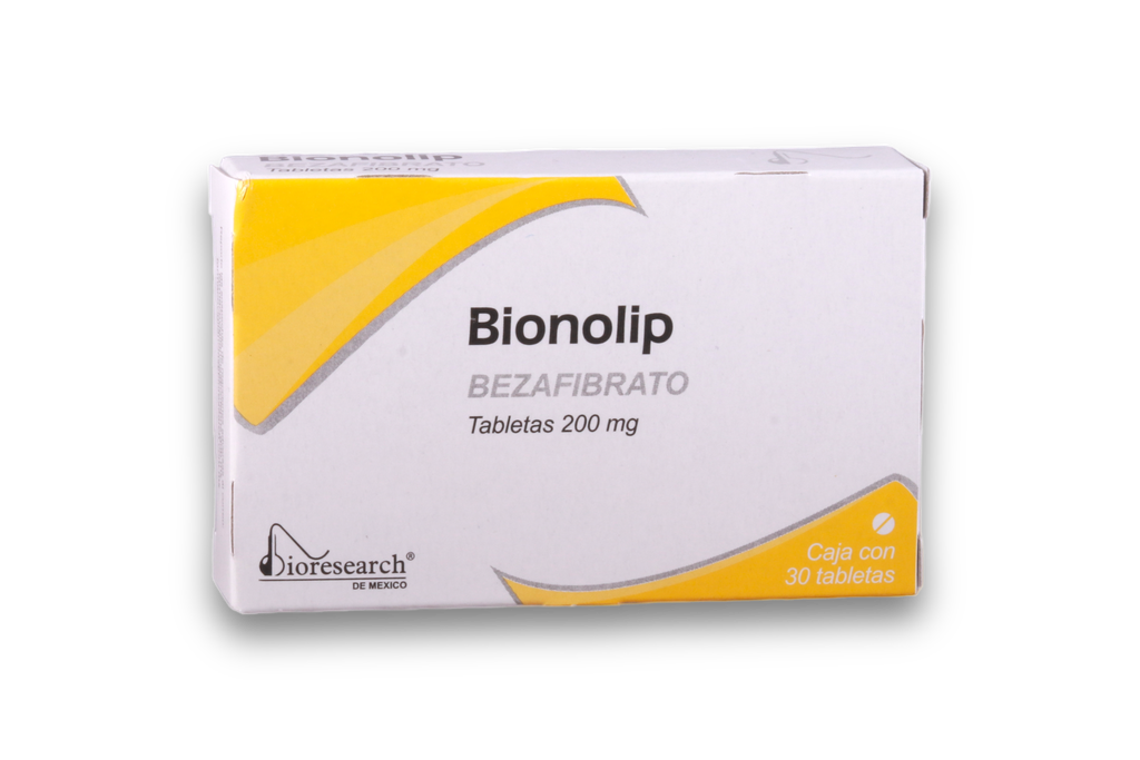 BIONOLIP 200MG C/30 TABLETAS