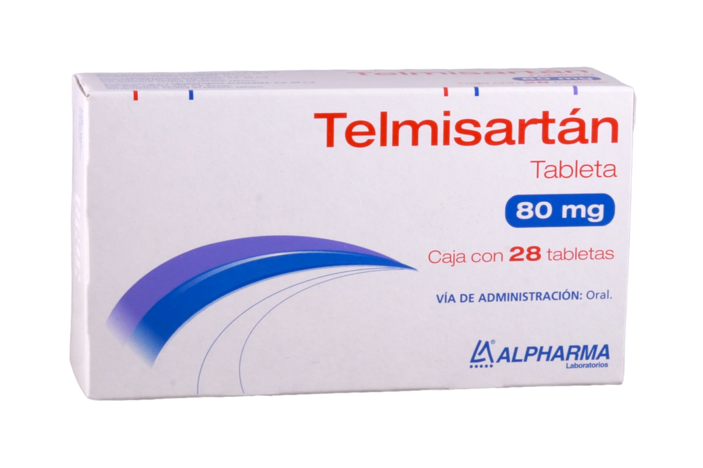 TELMISARTAN 80MG C/28 TABLETAS ALPHARMA