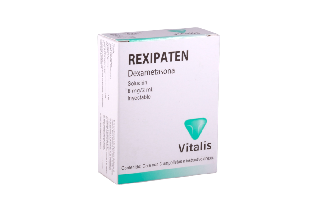 REXIPATEN 8MG/2ML C/3 AMPOLLETAS