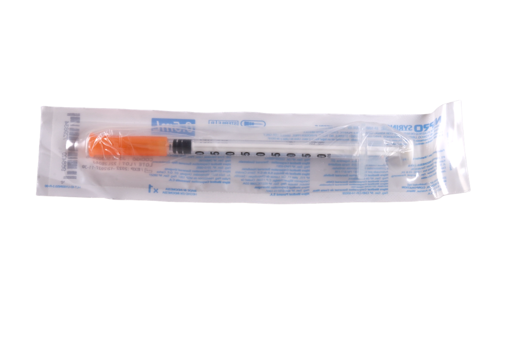 JERINGA 0.5ML 30GX8MM C/1 PZA NIPRO