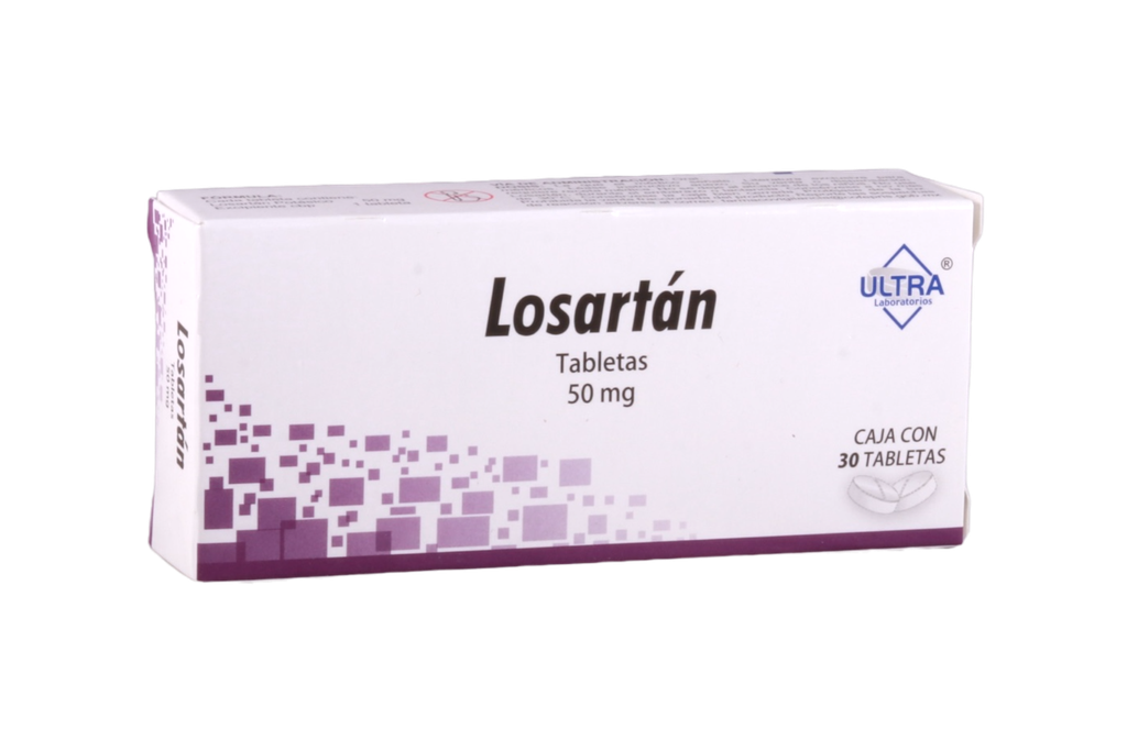 LOSARTAN 50MG C/30 TABLETAS ULTRA