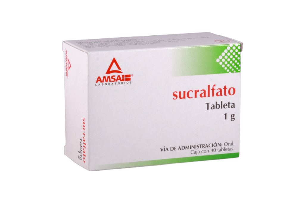 SUCRALFATO 1GR C/40 TABLETAS AMSA