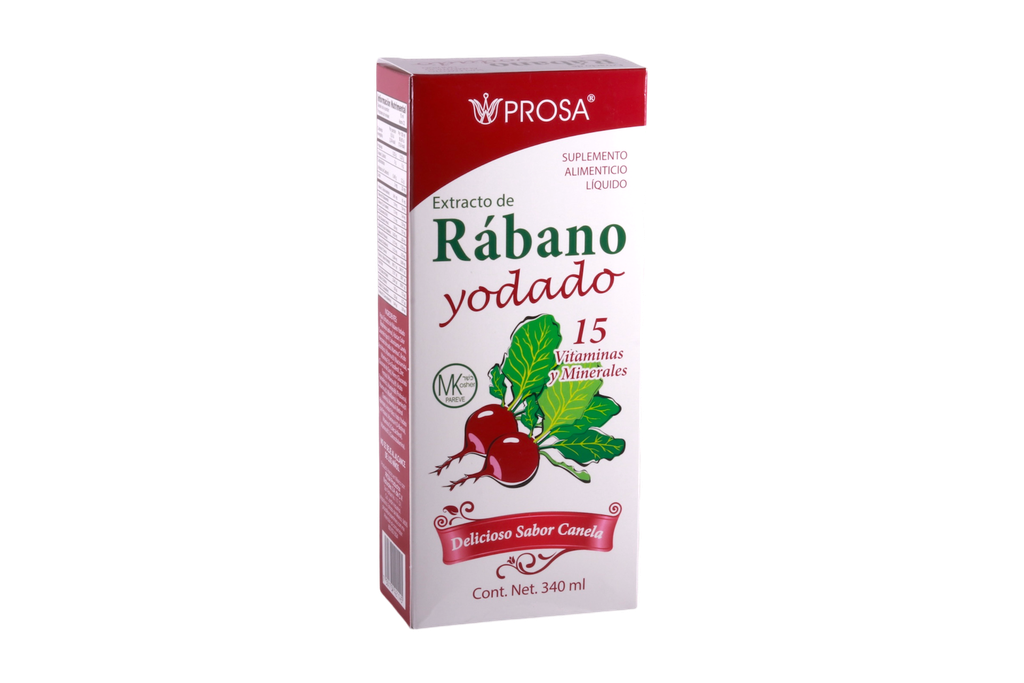 JARABE DE RABANO YODADO 340ML