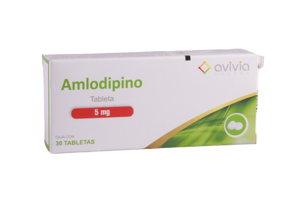 AMLODIPINO 5MG C/30 TABLETAS AVIVIA