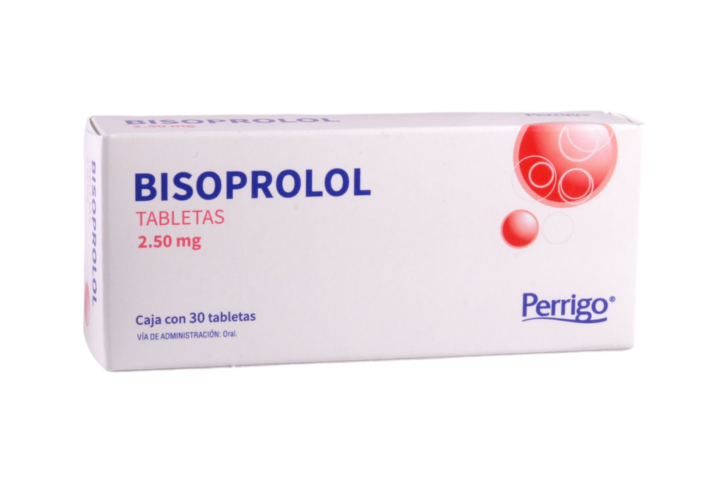 BISOPROLOL 2.5MG C/30 TABLETAS PERRIGO