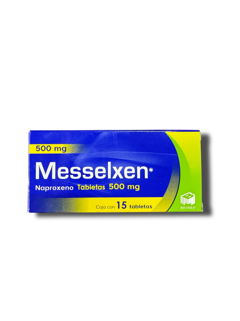 MESSELXEN 500MG C/15 TABLETAS